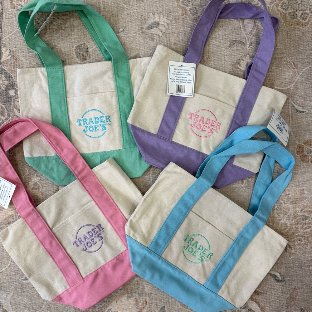 Trader Joe’s Mini Tote- 4 in one set